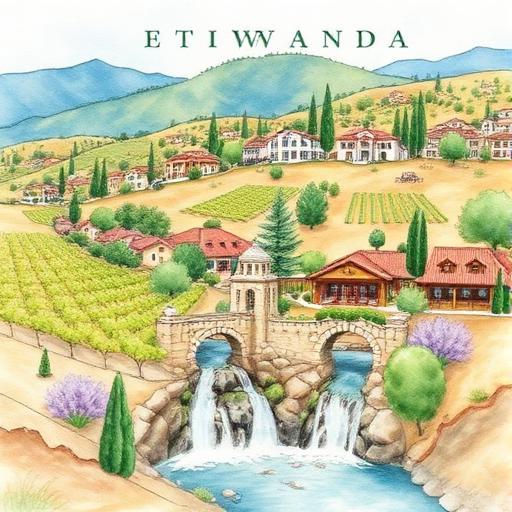 Etiwanda Rancho Cucamonga historic community with foothill homes