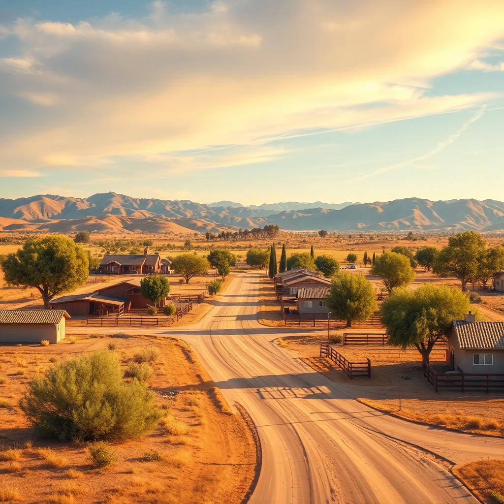 Glen Avon community with Jurupa Hills and rural ranch properties