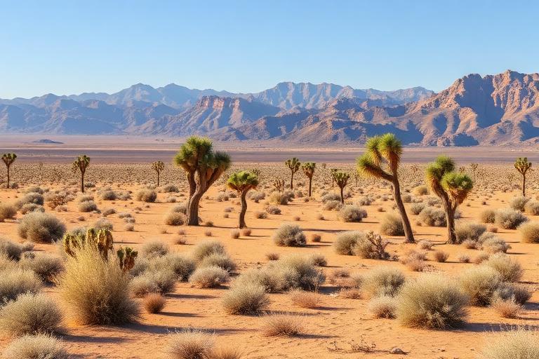 North Desert Hot Springs high desert mesa landscape