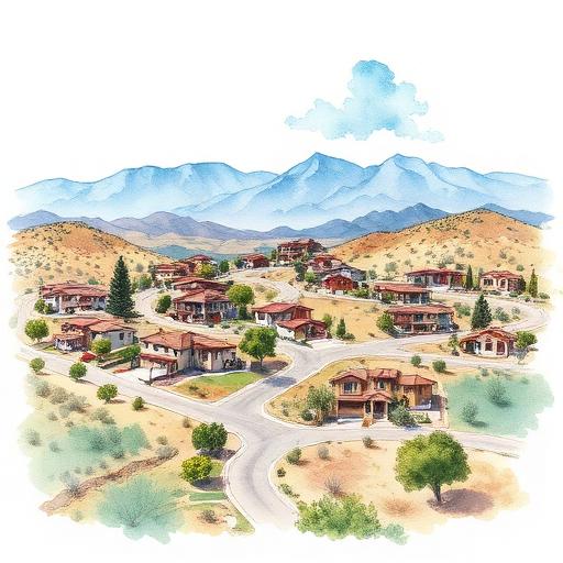 North Verdemont foothill homes with San Bernardino Valley panorama