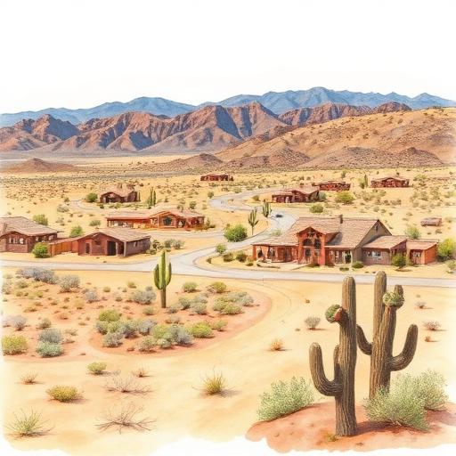 South Apple Valley residential development with desert mountain backdrop