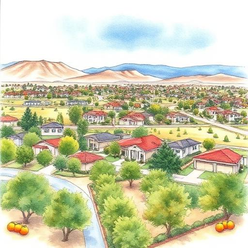 South Redlands residential development with Crafton Hills views