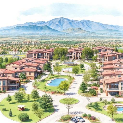 Terra Vista Rancho Cucamonga family neighborhood with tree-lined streets
